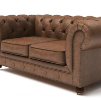 Диван Честерфилд двухместный для бара, кафе, ресторана, гостиницы или дома от производителя, по привлекательным ценам. 